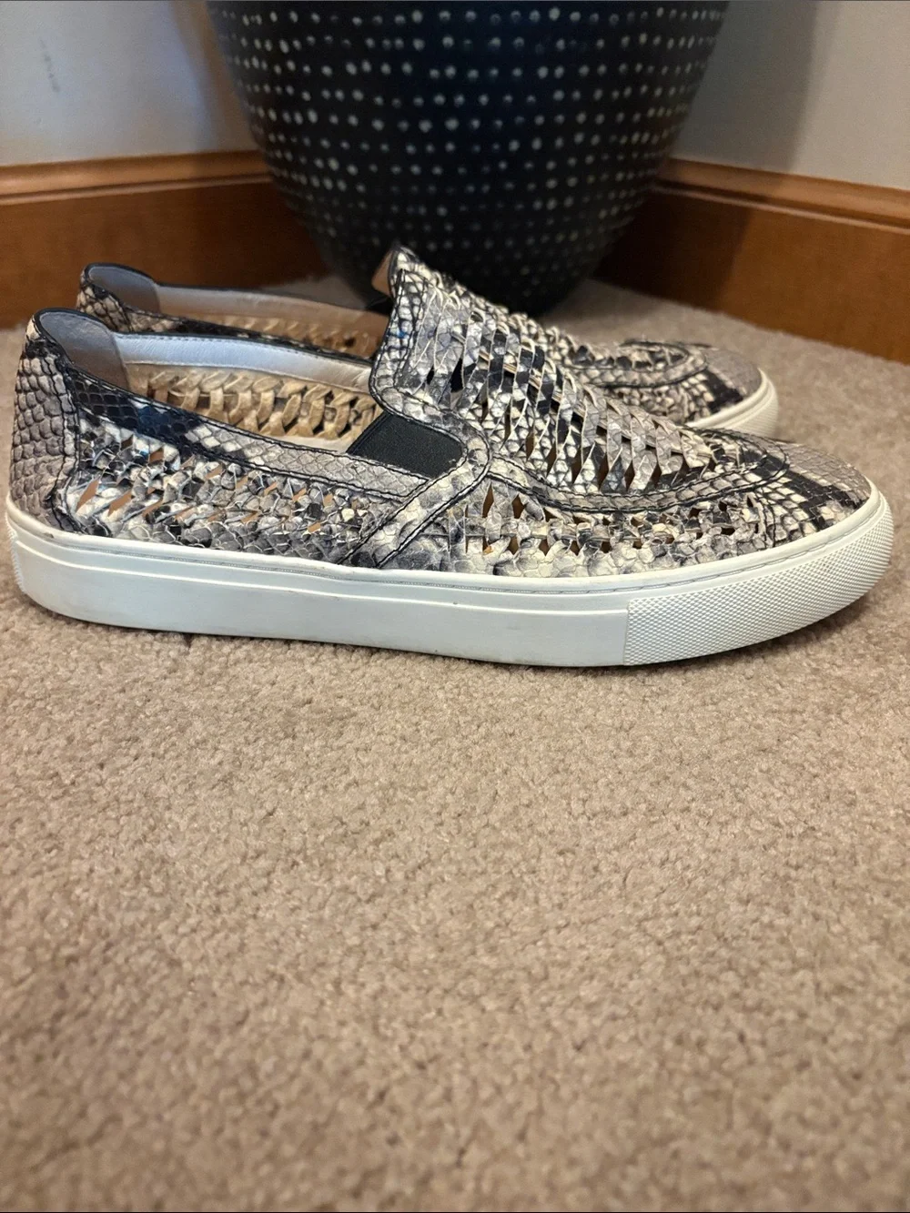 Tory Burch Huarache Snakeskin sneakers
